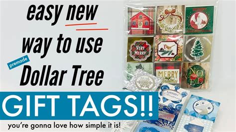 dollar tree gift tags